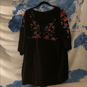 Embroidered dress